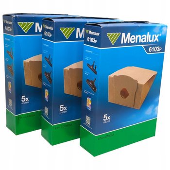 Worki odkurzacza Menalux 6103p + filtr ETA Omega Coline