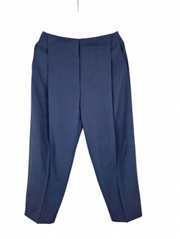 BOSS Damskie Spodnie Materiałowe Niebieskie (Brak rozmiaru na metce)