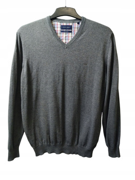 SWETER MĘSKI CHRISTIAN BERG ROZMIAR S SZARY