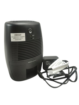 Osuszacz powietrza GÖTZE & JENSEN DH500 0,25l/24h 21W 0,5L czarny