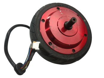 SILNIK Z OPONĄ C24V180123850 CZERWONY HULAJNOGI MOTUS 6,5