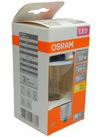 Żarówka LED OSRAM Classic A 50 Filament Mirror Silver 6,5W 827 E27