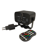REFLEKTOR LED RGB MAŁY DISCO LIGHT OŚWIETLENIE SCENICZNE PARTY LIGHT