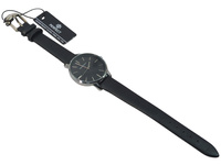 Zegarek damski na pasku PERFECT E374-03 czarny