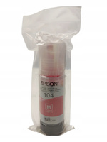 TUSZ EPSON 104 M BUTELKA 65ML CZERWONY