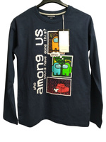 BLUZKA RESERVED ROZMIAR 146 GRANATOWA AMONG US