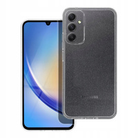 Etui Plecki do Samsung Galaxy A35 5G bezbarwne brokatowe