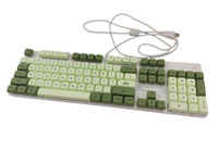 Klawiatura mechaniczna przewodowa Surmen V200 Zielona QWERTY