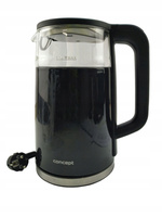 Czajnik elektryczny CONCEPT RK4100 2200W 1.7 l czarny
