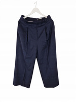 Hugo Boss Damskie Spodnie Materiałowe Granatowe