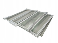 KOMPLET PÓŁEK DO LODÓWKI IKEA RAKALL