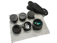 Obiektyw do telefonu XH-700 7w1 MACRO + SZEROKOKĄTNY DO TELEFONU