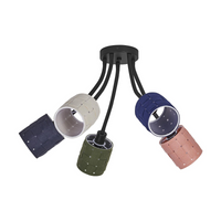 Lampa Ledvance Decor Felt Weaving Cans Sufit Wielokolorowy