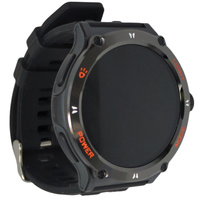 Wodoodporny smartwatch KT76 1.53" latarka kompas BT