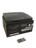 Odtwarzacz winylowy JOPOSTAR JOT408AMBL 9w1 Bluetooth vintage czarny