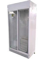 Witryna chłodnicza Chłodziarka z przeszklonymi drzwiami 232 x 117.5 cm