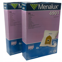 Worki odkurzacza Menalux 4901 DURAFLOW LG + filtr Zestaw