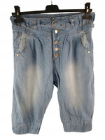 Krótkie spodenki damskie GOLD SK Rozmiar S Niebieskie