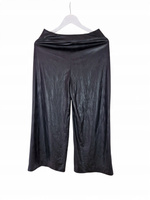 TRUE ROYAL Damskie Spodnie Skórzane / Imitacja Skóry Czarne 28-34