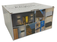 Lampa Kinkiet zewnętrzny Klighten A310/2-3000K 24W czarny