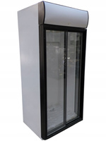 WITRYNA CHŁODNICZA CHŁODZIARKA PRZESZKLONA 90/205 CM