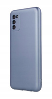 Etui Plecki do Samsung Galaxy S21 FE Metalic Case błękitne