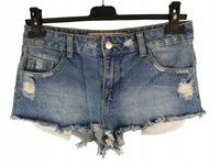 SZORTY DAMSKIE Denim CO. w kolorze niebieskim , ROZMIAR 36