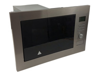Kuchenka mikrofalowa do zabudowy Bomann MWG 3001 H EB inox grill