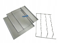 KOMPLET PÓŁEK DO LODÓWKI WHIRLPOOL W5 811E OX