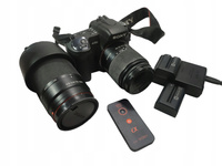 Aparat fotograficzny Sony Alpha DSLR-A350 2x OBIEKTYW 2x BATERIA Z ŁADOWARK