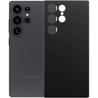 Etui Plecki do Samsung Galaxy S24 Ultra Silicone Case czarne