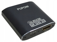 Rozdzielacz Pupow HS306-BK Splitter HDMI 4K UHD 3D przełącznik HDMI