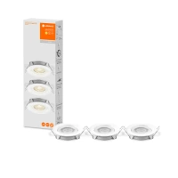Zestaw 3 reflektorów LED LEDVANCE Spot Set Recess Simple Dim 3x4,9W 2700K