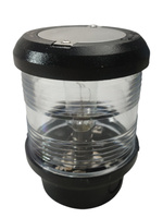 Lampa sygnalizacyjna Aqua Signal biała migająca z podstawą 24V 25W