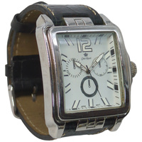 Zegarek męski GINO ROSSI 05010A WHBR skórzany pasek