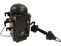 Stary Zabytkowy telefon Fernsig Essen 5111 Z Czarny