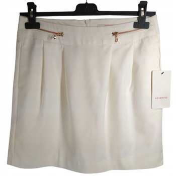 SPÓDNICA RESERVED ROZMIAR 36 KREMOWA