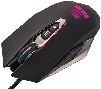 Mysz MAD DOG GM505 gamingowa RGB LED TILT-CLICK przełącznik OMRON