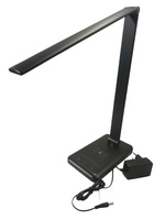 Lampka Biurkowa LED W13 24W Regulacja jasności 3000-5500K Czarna