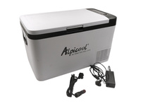 Alpicool K25 Elektryczna mini lodówka z zamrażarką 12 V/24 V DC biała 25L