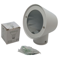 Kinkiet zewnętrzny ITALUX Zack White 2018/WH-7 LED GU10 IP44 biały