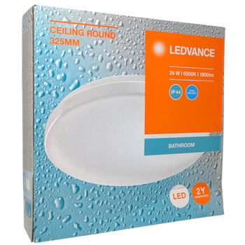 Plafon LED Ledvance Ceiling Round 32,5cm 24W 1800lm 6500K IP44