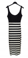SUKIENKA ZARA TRAFALUC ROZ.S CZARNO-BIAŁA W PASKI