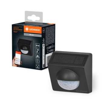 Czujnik Ruchu Akumulatorowy USB-C IP65 Czarny Smart+ Outdoor WiFi Ledvance