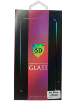Szkło hartowane 6D czarna ramka iPhone 13 Pro Max 6,7 9H