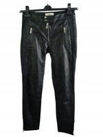 Spodnie damskie Czarne Eko-skóra ISABEL ETOILE MARANT ROZ.36