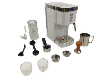 Ekspres do kawy 2in1 Smart Espresso Gevi CM5022A-GS 1350W BIAŁY