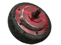 SILNIK Z OPONĄ C24V190519502 CZERWONY KOŁO HULAJNOGI MOTUS 6,5