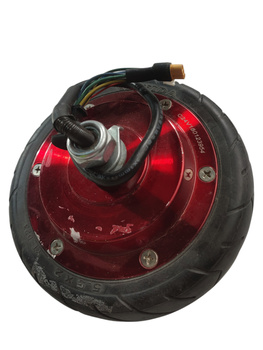SILNIK Z OPONĄ C24V180123954 CZERWONY MOTUS 6,5 HULAJNOGA
