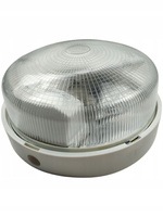 Plafon Bulkhead okrągły 1 x 60 W E27 Biały